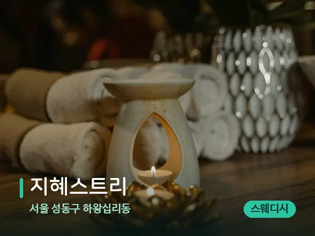 서울 성동구 하왕십리동 지혜스트리 — 스파 마사지 베드