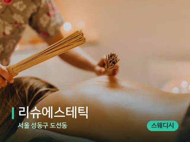 서울 성동구 도선동 리슈에스테틱 — 스파 마사지 베드